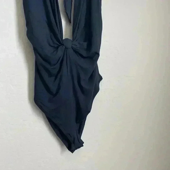 Ramy Brook Zoey Bodysuit Black Size Large - Picture 11 of 12